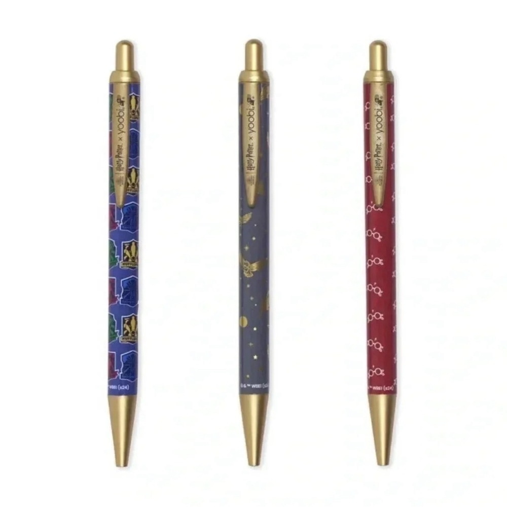 Yoobi‎ X Harry Potter 3 pk Ballpoint Pens New in package school office supplies